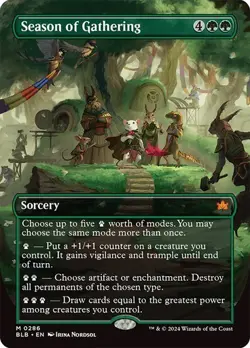 MTG-Season of Gathering (Borderless) Bloomburrow (NM)#286 - Image 1