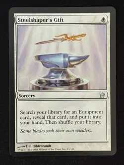 1x MTG Steelshaper's Gift - Fifth Dawn (5DN) #19 - Magic the Gathering - Image 3