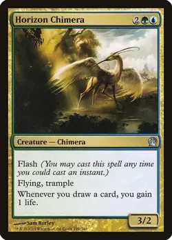 1x Horizon Chimera FOIL Theros NM x1 Mtg Magic the Gathering Changie - Image 1