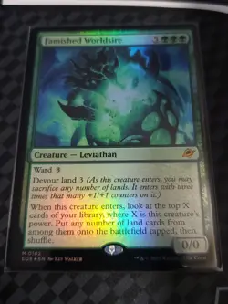 Famished Worldsire (Foil) - Edge of Eternities - MTG - NM/MT Pack Fresh!! - Image 1
