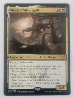 Shadrix Silverquill - NM/M - Strixhaven: School of Mages - STX 230 - MTG - Image 1