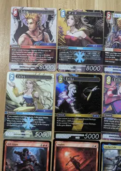 Final Fantasy VI 6 Art Museum MTG Trading Card Terra Kefka Edgar Celes Locke - Image 2