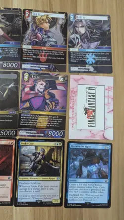 Final Fantasy VI 6 Art Museum MTG Trading Card Terra Kefka Edgar Celes Locke - Image 4