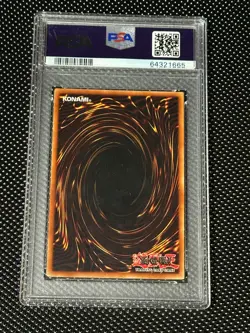 Yugioh PSA 10 2002 Mystical Elf LOB-062 Super Rare 1st Edition WAVY Faded *1665 - Image 2