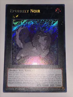Yugioh Epurrely Noir RA04-EN071 Platinum Secret Rare 2020 1ST EDITION - Image 1