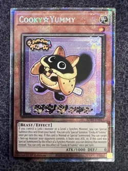 Yugioh Cooky☆Yummy JUSH-EN017 Starlight Rare 1st Edition NM - Image 1
