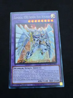 YUGIOH! Elemental HERO Shining Neos Wingman MP24-EN062 Prismatic Secret 1st MINT - Image 1
