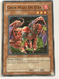 YuGiOh Invasion of Chaos Trading Card - Gren Maju Da Eiza IOC-024 - Image 1
