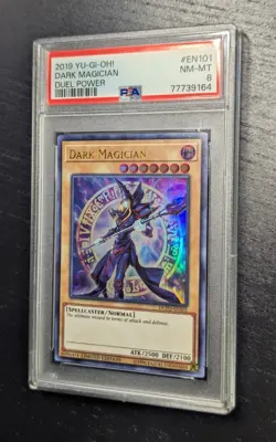 Dark Magician 2019 PSA 8 NM-MT Duel Power Ultra Rare Promo DUPO-EN101 Yugioh🔮 - Image 2