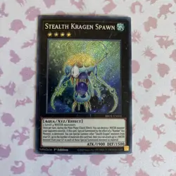 Yugioh! Stealth Kragen Spawn - 1st Ed Secret Rare - BROL-EN031 - NM - Image 1
