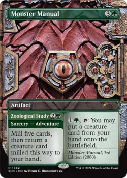 MTG English Monster Manual NM Normal Secret Lair - Image 1