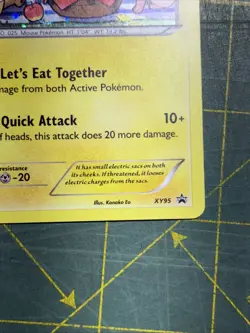 TCG Pokemon 2016 XY Black Star Promo Pikachu, Chespin, Sylveon Holo Card #XY95 - Image 4