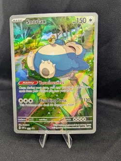 Pokemon Snorlax 051 Sv: Scarlet & Violet Promo Holo Card NM Condition - Image 1