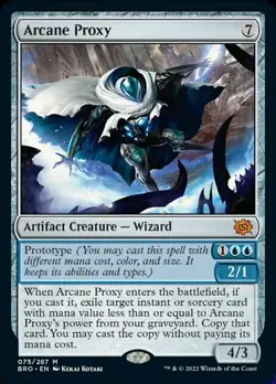 MTG Arcane Proxy - Foil, NM-Mint, English The Brothers' War - Image 1