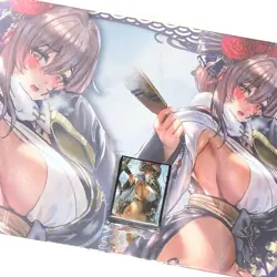 Goddess Of Victory Nikke Noir Card Sleeve Play Mat Nike C I - Image 1