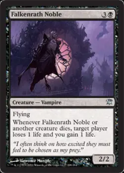 Falkenrath Noble Light Play, English Magic the Gathering MTG Innistrad - Image 1