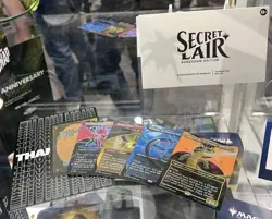 SDCC 2025 HASBRO Exclusive Secret Lair Devastation Of Dragons Rainbow Foil MTG - Image 1