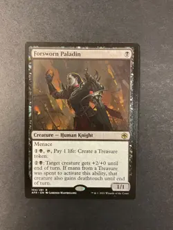 Forsworn Paladin - Adventures in the Forgotten Realm - Magic the Gathering - MTG - Image 1