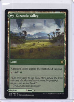 Kazandu Mammoth 189/280 Zendikar Rising MTG LP - Image 2