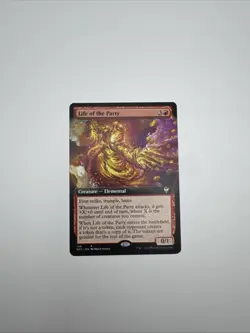 Life of the Party Extended Art NM MTG Red Goad Token Generator EDH Politics - Image 3
