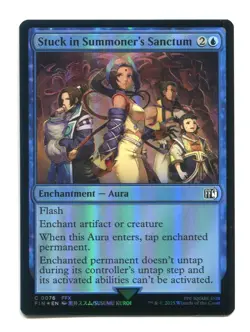 Stuck in Summoner's Sanctum FOIL #0076 NM Final Fantasy FIN MTG Magic - Image 1