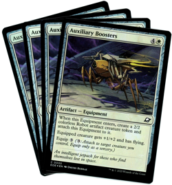 x4 Auxiliary Boosters (Foil) - 0005 - Edge of Eternities - MTG - NM Ships Now - Image 1