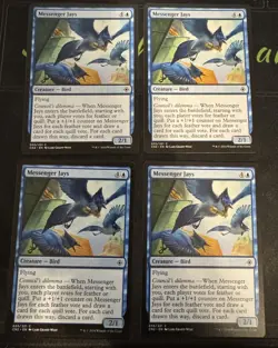 Messenger Jays X4 Conspiracy Take the Crown Magic the Gathering mtg - Image 1