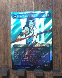 MTG💀 Fang, Fearless l'Cie (Borderless) (Surge Foil) Final Fantasy NM❤💕 - Image 1