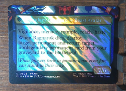 MTG💀 Fang, Fearless l'Cie (Borderless) (Surge Foil) Final Fantasy NM❤💕 - Image 3