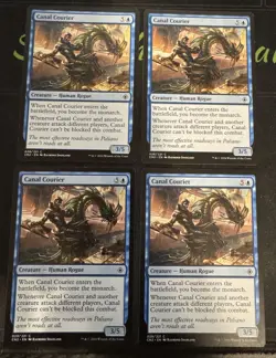 Canal Courier X4 Conspiracy Take the Crown Magic the Gathering mtg - Image 1