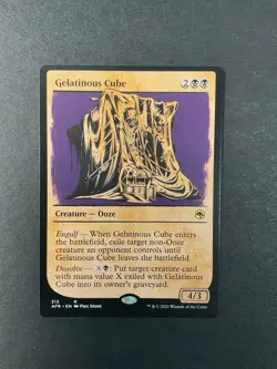 Gelatinous Cube - Adventures in the Forgotten Realm - Magic the Gathering - MTG - Image 1