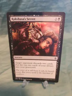 Rakshasa's Secret Khans of Tarkir Regular MTG Magic The Gathering - Image 1