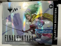 MTG Magic the Gathering Final Fantasy Collector Booster Box Sealed - Image 1