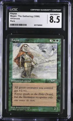 KAYSA Alliances Rare Reserved List CGC 8.5 Vintage MTG [Nostalgium] - Image 1