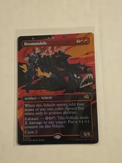 Boommobile (Rare-Borderless-Foil) #0310 Aethershift MTG Near Mint - Image 1