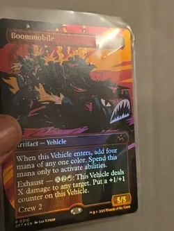 Boommobile (Rare-Borderless-Foil) #0310 Aethershift MTG Near Mint - Image 2