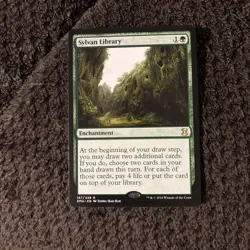 Sylvan Library Eternal Masters Regular MTG LP - Image 1