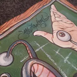 Actual Presentation Education Playmat With Autograph Mtg - Image 3