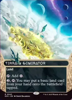 Terrain Generator - Borderless - Edge of Eternities - MTG - Image 1