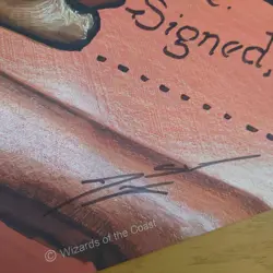 Contract From Below Playmat Signed Mtg - Image 3