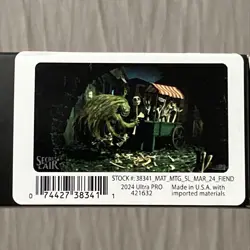 Mtg Secret Lair Demon Craftsman Playmat - Image 1