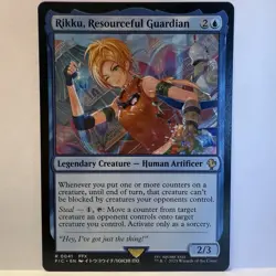 MTG - RIKKU, RESOURCEFUL GUARDIAN - Final Fantasy Com (R) - Image 1