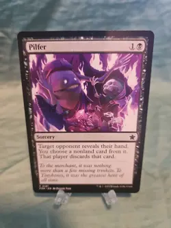 Pilfer Foundations Regular MTG Magic The Gathering Single Card New - Image 1