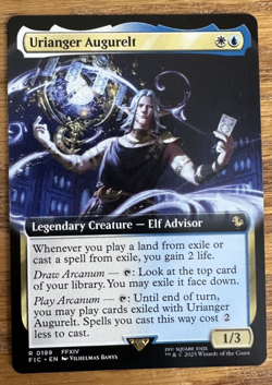 MTG Final Fantasy Commander, Urianger Augurelt - Borderless - Image 1