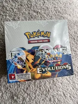 Pokemon TCG XY Evolutions Booster Box Factory Sealed 36 Packs - Image 1