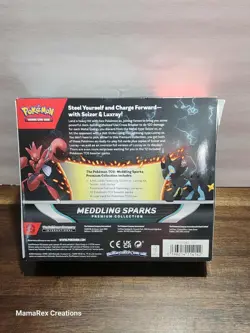 Pokemon TCG Meddling Sparks Premium Collection Box 12 Booster Packs - NEW SEALED - Image 2