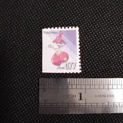 Medicham No.077 Pokemon Stamp Rare Shogakukan Japanese Nintendo From Japan - Image 2