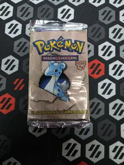 Lapras 1999 Pokemon Fossil Set Booster Pack 20.71g - Image 3
