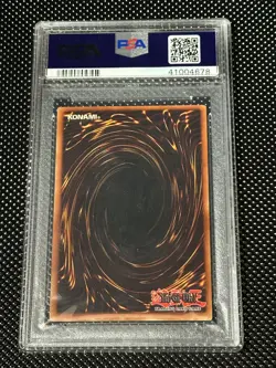 Yugioh PSA 10 2002 Gaia the Fierce Knight LOB-006 Ultra Rare 1st Edition GLOSSY - Image 2