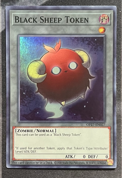 Yugioh - Black Sheep Token (Super Rare) (Unlimited) - OP27-EN027 (P) - Image 1